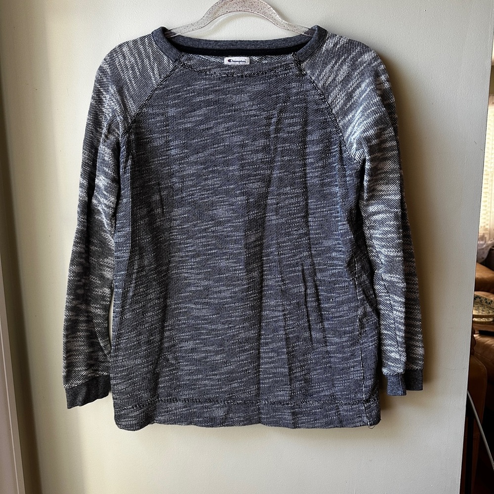 Champion Gray Athletic Sweater